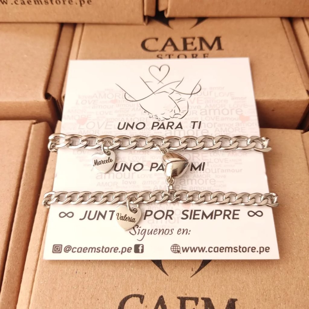 Pulseras Magneticas Personalizadas Acero Inoxidable Caem Store